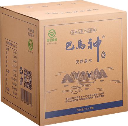 巴马神天然泉水5L*4瓶/箱 商品图3