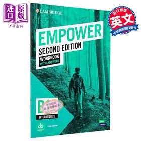 【中商原版】Empower Intermediate B1+ Workbook with Answers 剑桥成人英语赋能 B1+级别 练习册含答案