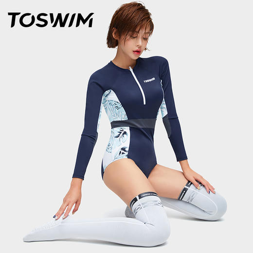 轻奢游泳潮牌女士速干性感TOSWIM时尚浮潜自由潜水袜沙滩防晒袜！ 商品图2