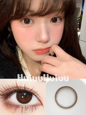 【日抛小直径】GURUUCON-柔光天赋棕-14.0mm【日抛 0-800度 无525/575】
