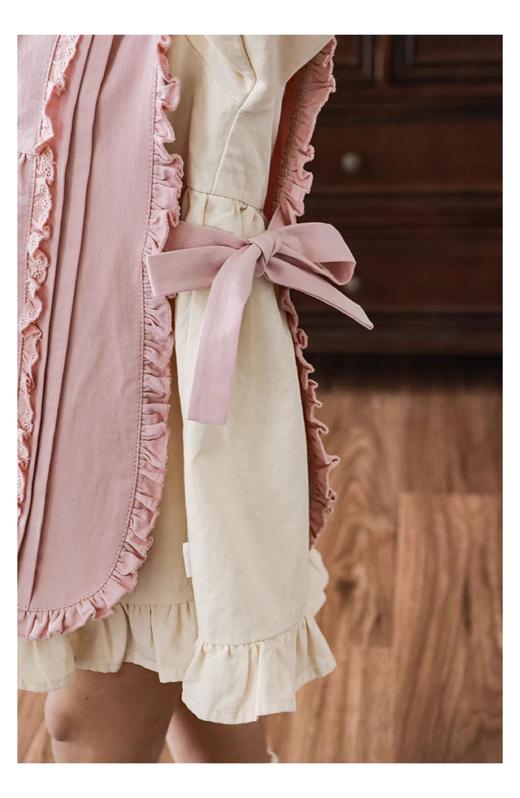 裁缝学苑TQ152娃娃领连衣裙纸样儿童木耳边无袖背心罩裙套装样板 商品图4