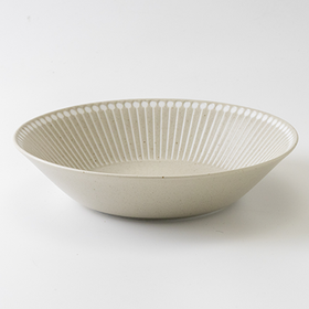 日本进口MINORU TOUKI Albee 225深盘 烟白色