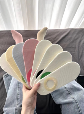 🥰【冰激凌马卡龙色系船袜】❗️20双❗️ 只要💰19.9元🉐 ‼️春夏季必备款不❗️掉❗️跟❗️船❗️袜❗️来咯~ 😎姐妹们! 这双袜子我真的可以夸一万遍