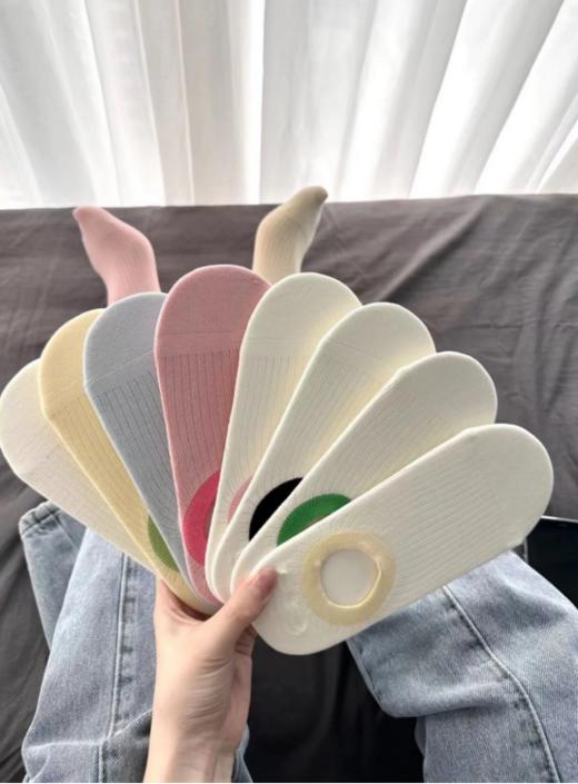 🥰【冰激凌马卡龙色系船袜】❗️20双❗️ 只要💰19.9元🉐 ‼️春夏季必备款不❗️掉❗️跟❗️船❗️袜❗️来咯~ 😎姐妹们! 这双袜子我真的可以夸一万遍 商品图0