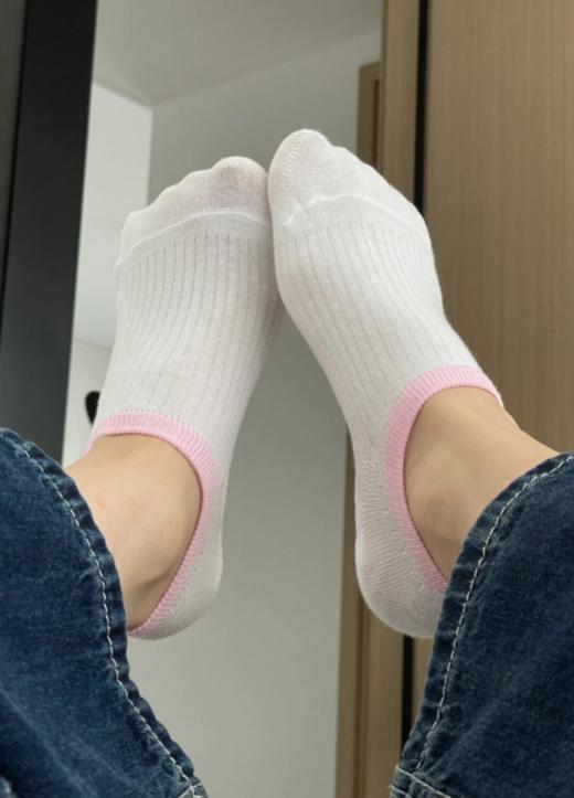 🥰【冰激凌马卡龙色系船袜】❗️20双❗️ 只要💰19.9元🉐 ‼️春夏季必备款不❗️掉❗️跟❗️船❗️袜❗️来咯~ 😎姐妹们! 这双袜子我真的可以夸一万遍 商品图5