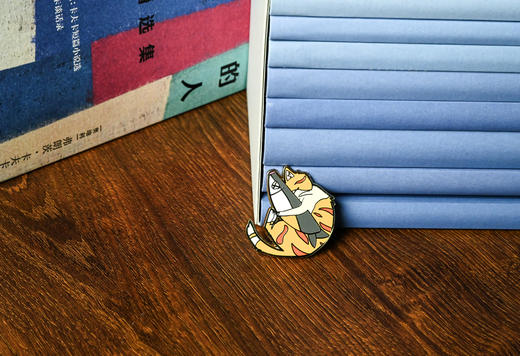 【独秀书香卡】“与猫相遇”手绘冰箱贴（两用）原创 文创 广西师范大学出版社 商品图9