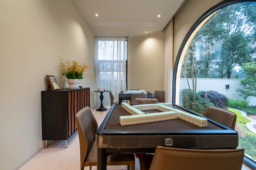 【团建优选-青城山542号院】11房3000㎡花园私汤/泳池轰趴别墅，近赵公山、熊猫谷、融创乐园，台球桌、海洋球池、投影会议、机麻KTV、草坪烧烤wmhy 商品图11