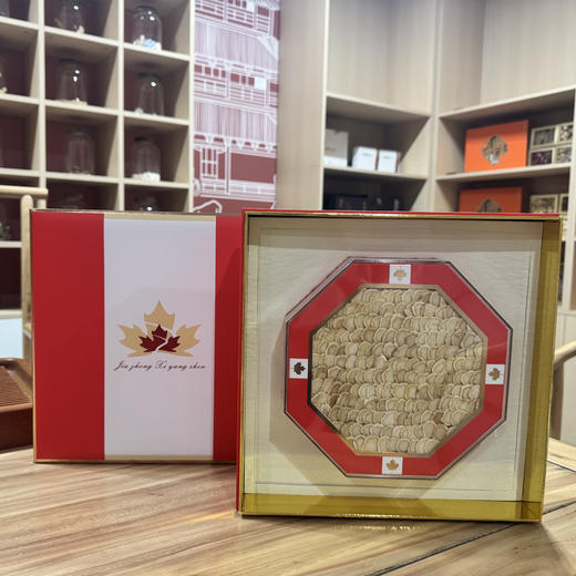 红色西洋参切片礼盒 商品图0