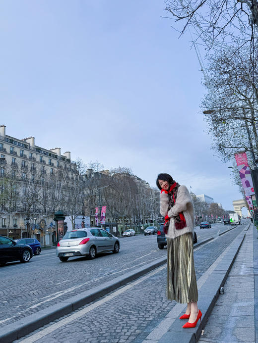 westory2024年春季新款细高跟尖头纯色优雅气质女鞋W24AE57131 商品图7