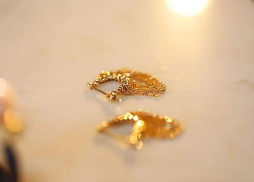 风吹麦浪轻奢耳环 商品图5