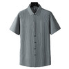 【DDP】大依优型大码休闲短袖衬衫男大码夏季薄款褂子胖子宽松加大号棉质半袖 商品缩略图5