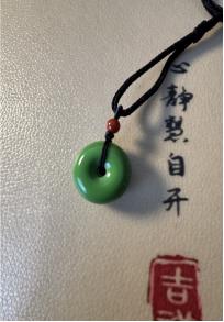 JS(辰龙文轩）平安扣单圈吊坠 商品图0