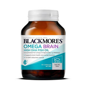 Blackmores 澳佳宝奥米茄健脑鱼油60粒【安琪全球购.保税仓直发】