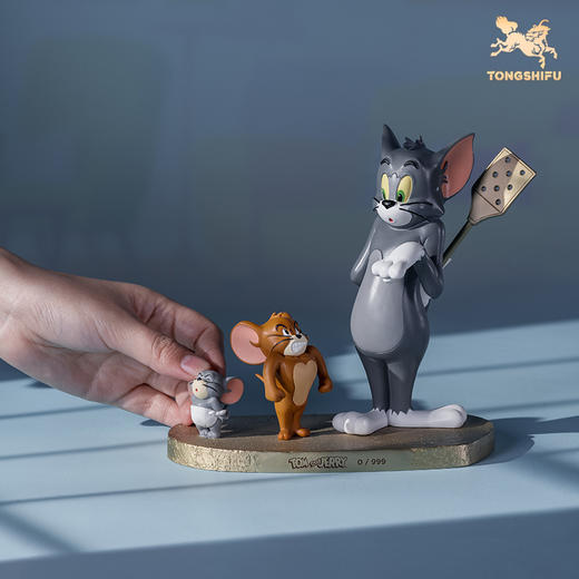 铜师傅 正版授权《猫和老鼠》X款 限量手办 桌面铜摆件 工艺品 商品图3
