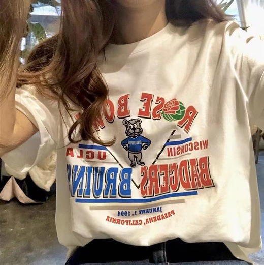 开春☀️漂亮短袖第一弹🔥杨幂同款【伊泺杉韩式纯棉短袖T恤】韩里韩气的短袖来了!! 💥春天内搭也很nice,好口碑👍 商品图4