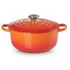 法国进口（Le Creuset）酷彩铸铁锅圆形20cm2.4L经典橘色 商品缩略图0