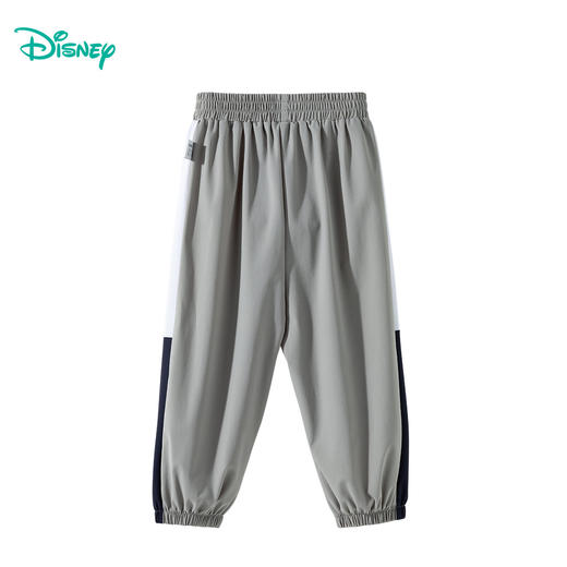 迪士尼2025春夏季新款男童米奇印花防蚊裤宽松透气速干运动裤休闲裤ZD2EK009 商品图4
