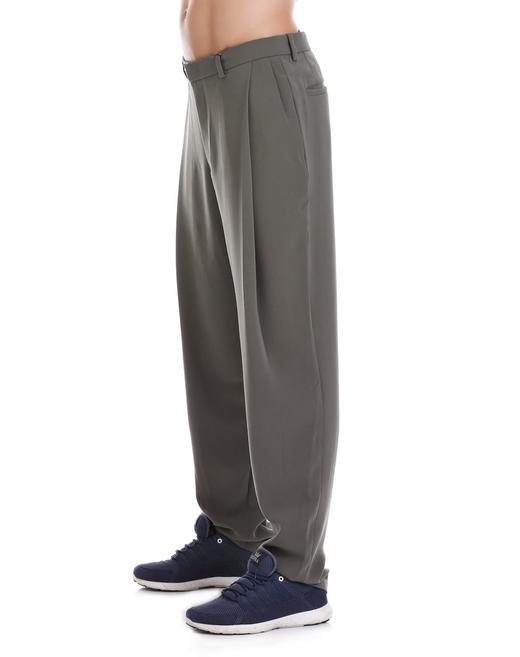 8033997479124 安普里奥·阿玛尼Emporio Armani 男款褶裥修身设计休闲长裤 商品图1