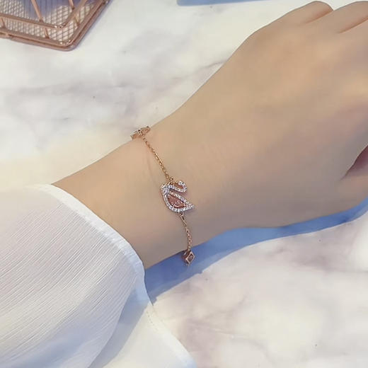 【顺丰发货】Swarovski施华洛世奇粉爱天鹅手链Swan手链手镯 商品图8