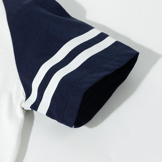 迪士尼【5A抑菌】25夏季新款男童插肩袖T恤卡通米奇撞色短袖打底衫ZD2ES025* 商品图8