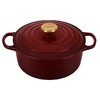 法国进口（Le Creuset）酷彩铸铁锅圆形22cm3.3L石榴红色 商品缩略图0