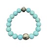 中性款绿松石银珠手串C01 商品缩略图0