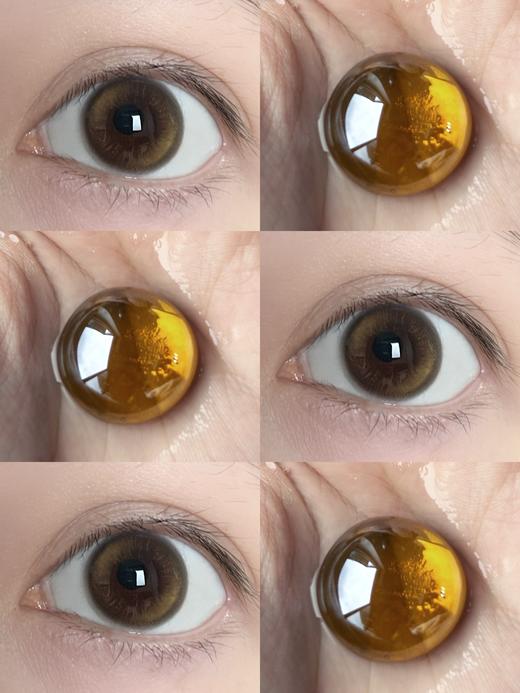 cn半年抛美瞳 点点萤火 14.2mm 商品图0