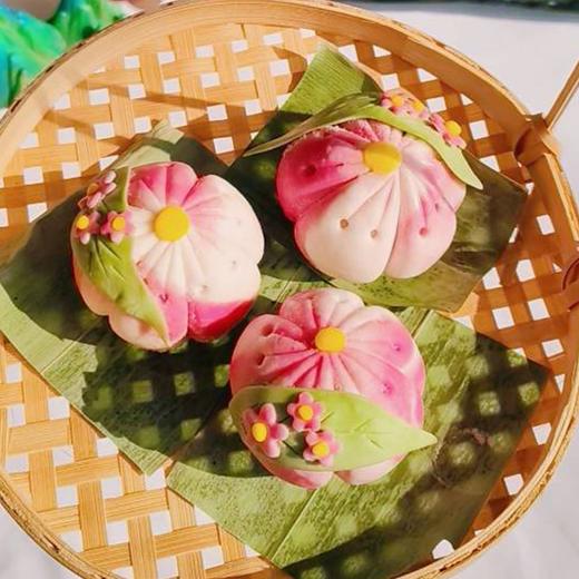 桑甜非遗技艺纯手工净素养生青米粿 商品图1