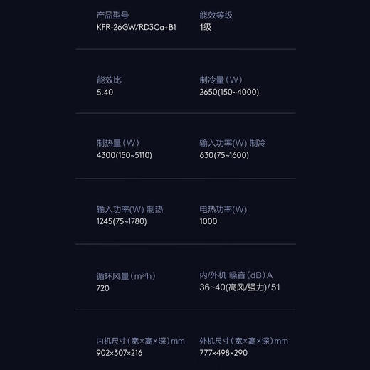 TCL空调_大1匹/1.5匹新一级能效挂机空调_T智音_智慧AI语音控制壁挂式家用空调_大1匹_一级能效_T智音 商品图8