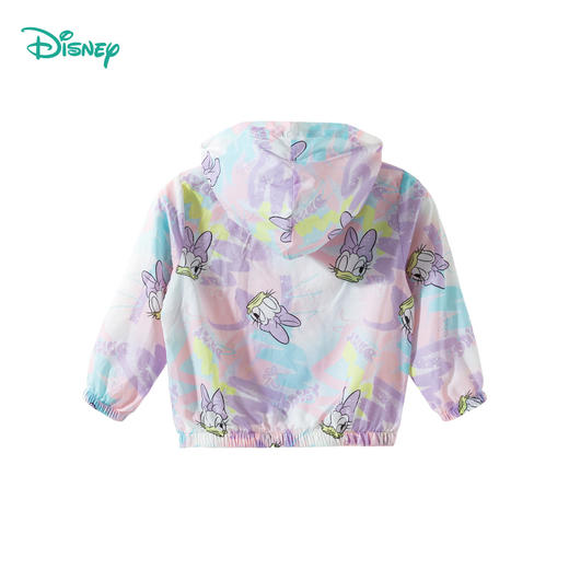 迪士尼【米妮满印涂鸦风皮肤衣】25春夏新款女童户外踏青清爽遮阳外套ZD2ES012 商品图10