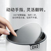 【6F】多样屋（TAYOHYA）桌面垃圾桶摇盖式客厅轻奢杂物桶车载家用办公桌餐厅收纳筒9206 摇盖式 商品缩略图2