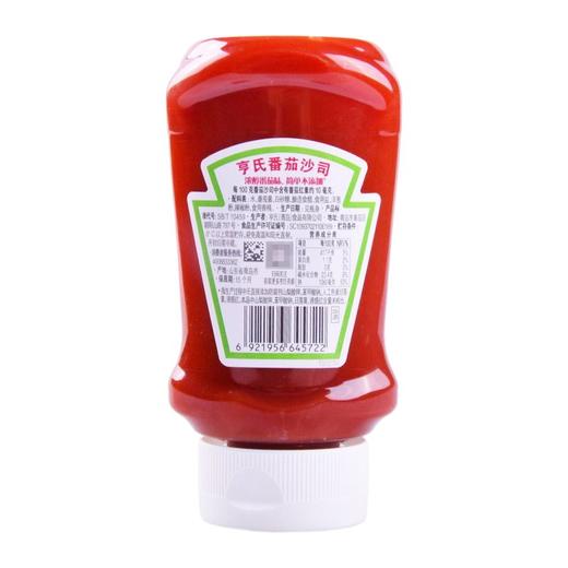 亨氏0添加番茄沙司 360g倒置装 商品图4