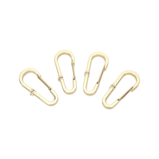 8052467927828 EMPORIO ARMANI 弹簧扣金属环挂钩扣登山扣椭圆圈扣钥匙圈开口环扣五金配件 商品图0