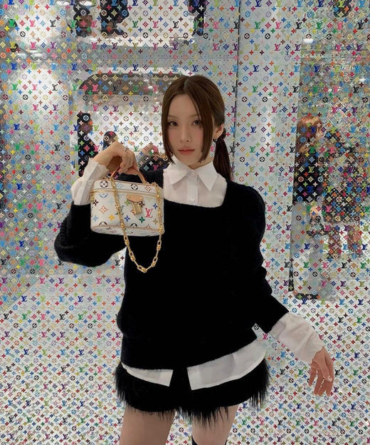 白三彩村上隆系列化妆包 商品图4