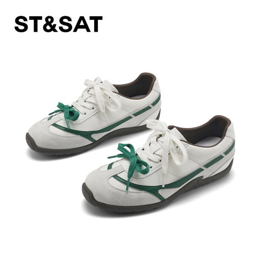 星期六美式拼色鞋带轻便舒适阿甘鞋SSD1112111 商品图10