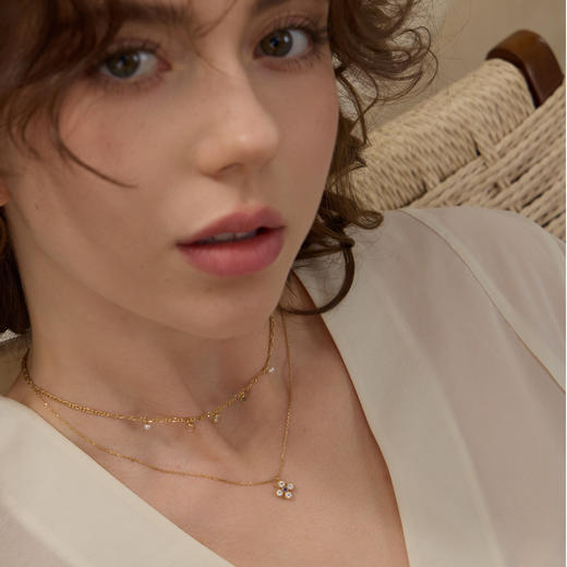 ARSIS银饰｜秘密花园系列 浅夏心语项链 商品图5