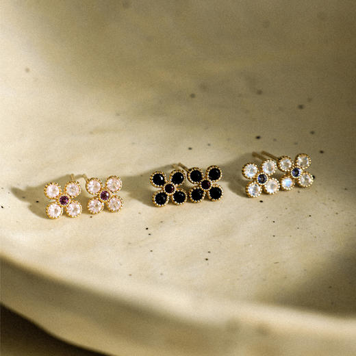 ARSIS银饰｜秘密花园系列 四叶草耳钉 商品图7