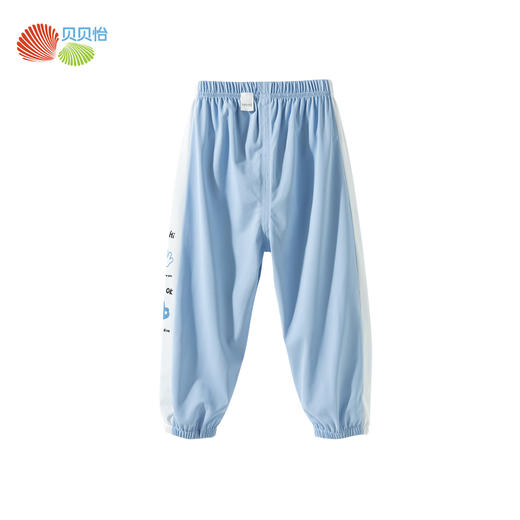 贝贝怡25春夏新款男童冰感宽松透气运动长裤ZB2EK014 商品图5
