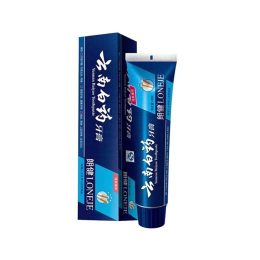 云南白药牙膏 朗健(清爽薄荷) 去烟渍去牙渍清新口气180g 商品图0