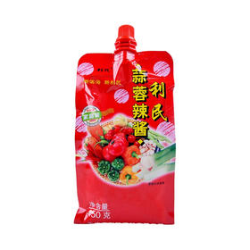 利民蒜蓉辣酱 450g（烧烤辣酱火锅蘸料）
