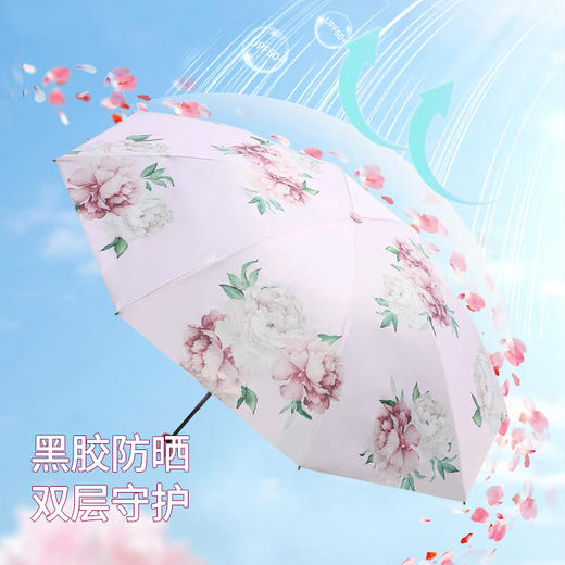 天堂伞三折晴雨伞38066E暄妍 商品图2