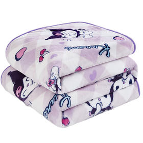 三丽鸥  法兰绒超柔毯-库洛米150×200cm  SLOTZKLMS