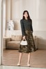 Le Malene 气质新中式印花盘扣外套半裙套装 19534 商品缩略图4