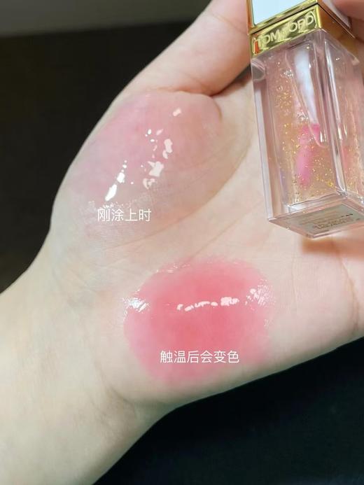 海南税仓T家铂金碎金温感变色chun膏 商品图12