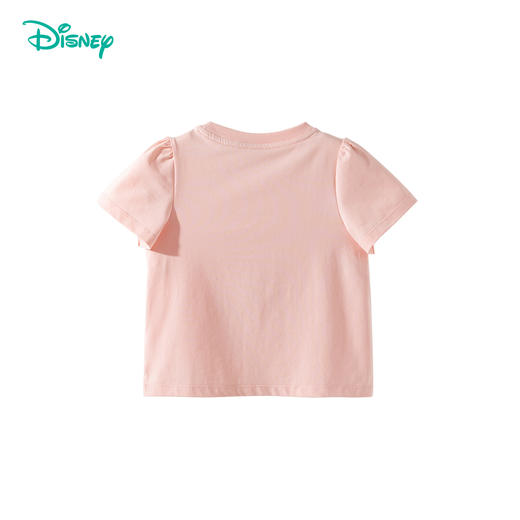 迪士尼【甜心米妮凉感T恤】25夏季新款女童舒适凉感短袖运动休闲T恤ZD2ES024* 商品图13