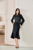 Le Malene 黑色气质小香风外套半裙套装 19507 商品缩略图2