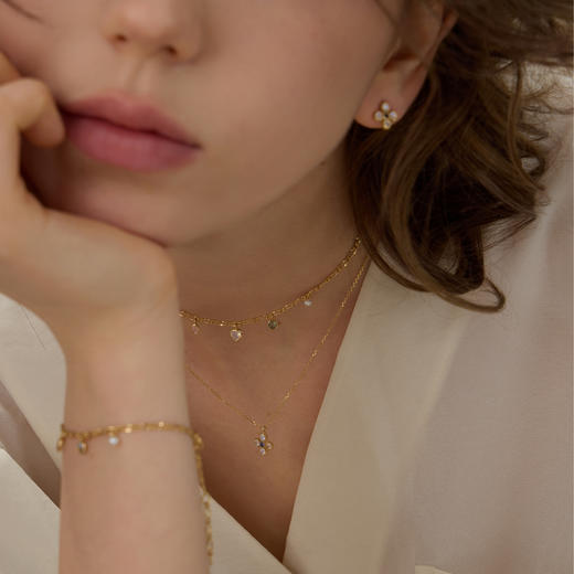 ARSIS银饰｜秘密花园系列 浅夏心语手链 商品图3