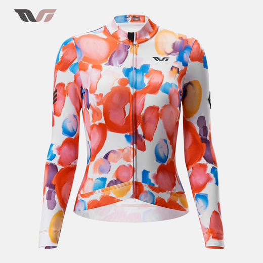 洛克兄弟TVI系列女款骑行服长袖上衣保暖防风公路自行车服秋冬季 商品图0