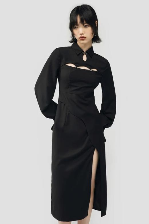 BOSIE AGENDER 镂空设计旗袍连衣裙 17980 商品图0