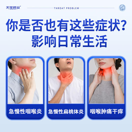 天宝药业咽扁穴位磁疗贴扁桃体炎慢性咽喉炎喉咙疼痛穴位贴膏正品 商品图1